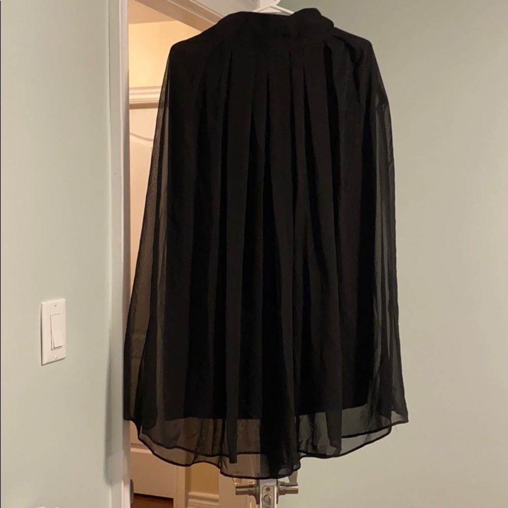 Black High Waisted Maxi Skirt